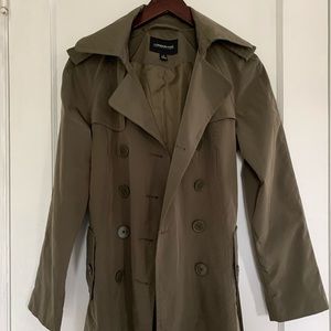 London Fog belted trench coat